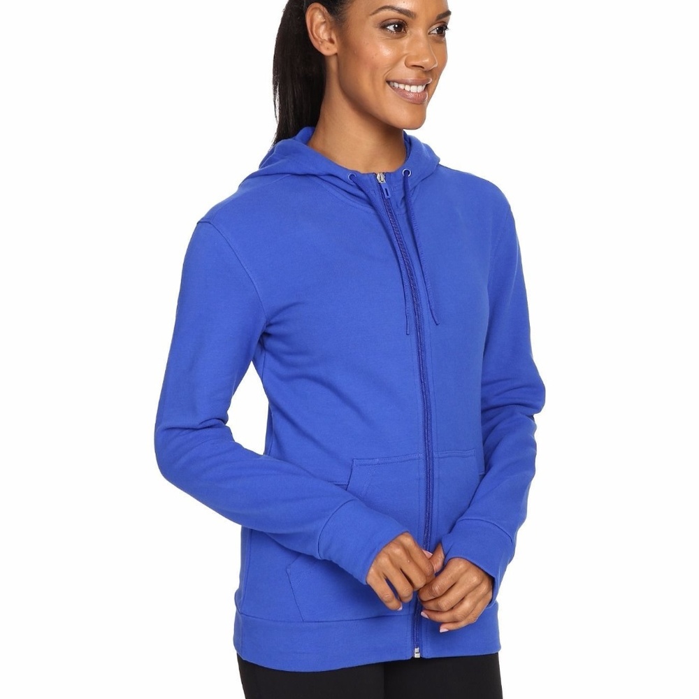 Adidas Athletics 24/7 365 Full Zip Hoodie Blue